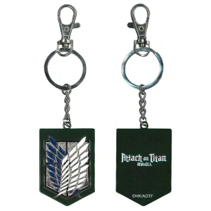 Attack On Titan logo Klíčenka